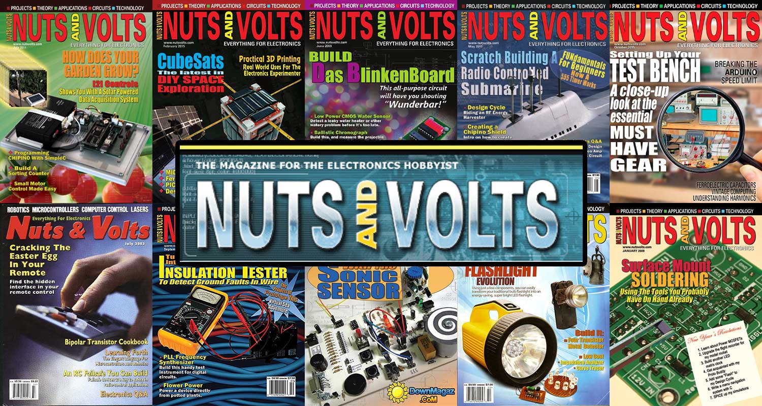 دانلود مجله Nuts and Volts سال 2011 شماره 8 مرکز دانلود ایران میکرو